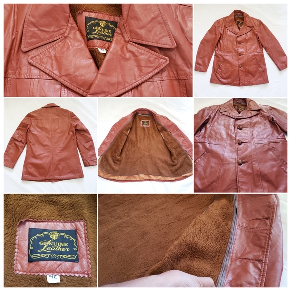 Genuine Leather Jackets & Blazers - Vintage Genuine Leather Women Jacket